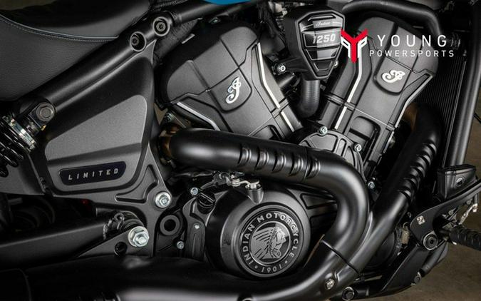 2025 Indian Sport Scout Limited +Tech Storm Blue