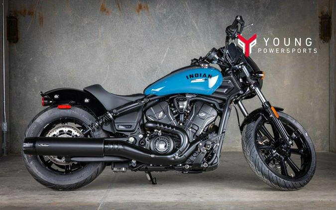 2025 Indian Sport Scout Limited +Tech Storm Blue