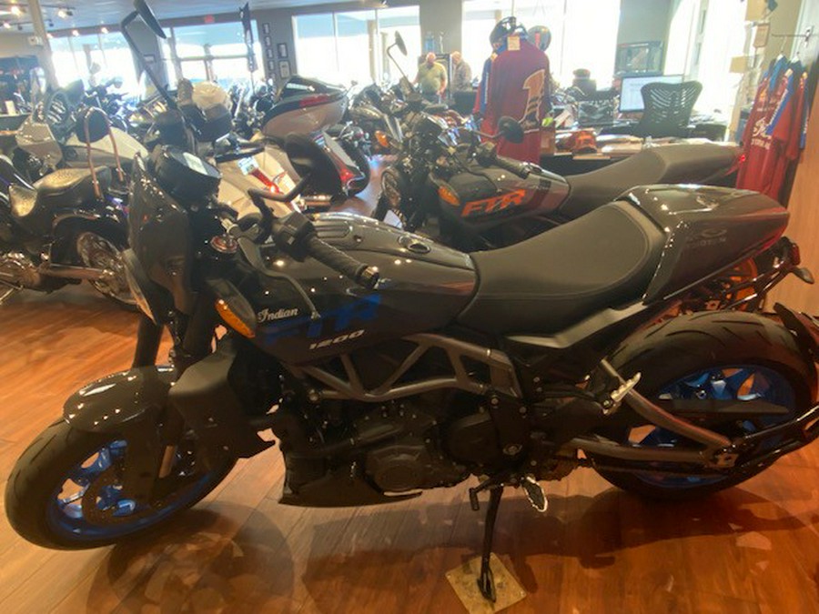 2024 Indian Motorcycle FTR SPORT GRANITE GRAY / BLUE