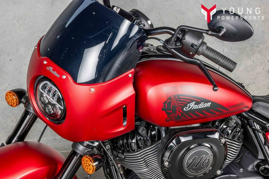 2025 Indian Sport Chief RT Sunset Red Smoke