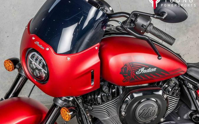 2025 Indian Sport Chief RT Sunset Red Smoke