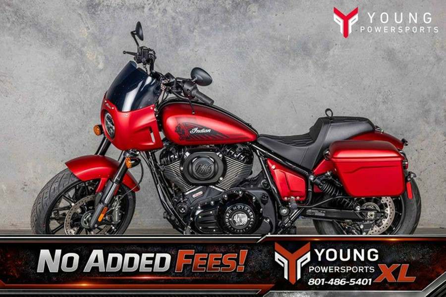 2025 Indian Sport Chief RT Sunset Red Smoke
