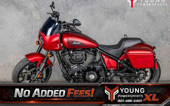 2025 Indian Sport Chief RT Sunset Red Smoke