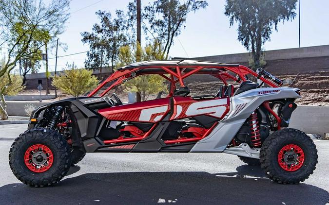 2024 Can-Am® Maverick X3 MAX X rs Turbo RR with Smart-Shox Fiery Red & Hyper Silver