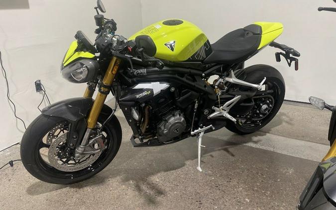 2026 Triumph Speed Triple 1200 RX Triumph Performance Yellow