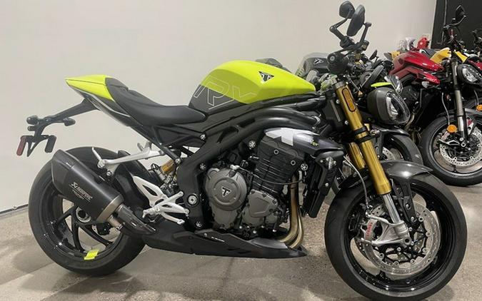 2026 Triumph Speed Triple 1200 RX Triumph Performance Yellow