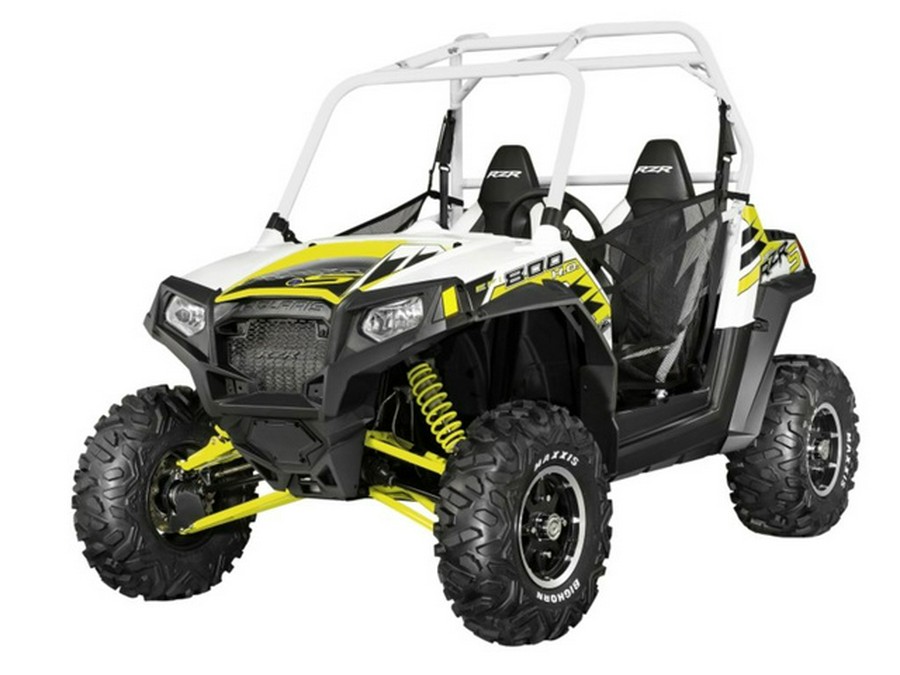 2014 Polaris RZR S 800 EPS White Lightning LE