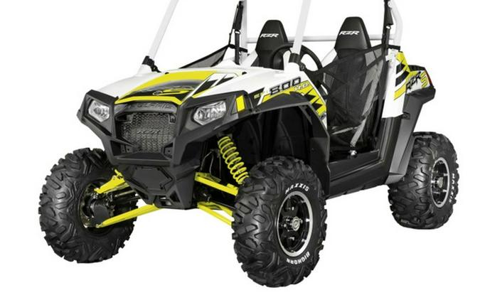 2014 Polaris RZR S 800 EPS White Lightning LE