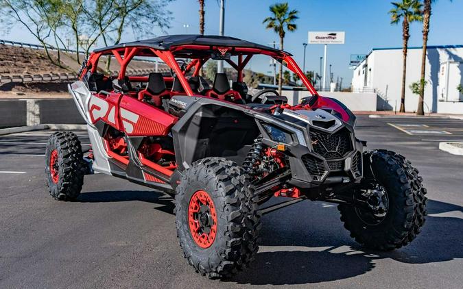 2024 Can-Am® Maverick X3 MAX X rs Turbo RR with Smart-Shox Fiery Red & Hyper Silver