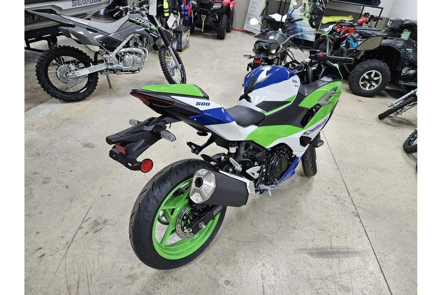 2024 Kawasaki NINJA 500 SE 40TH ANNIVERSARY EDITION ABS