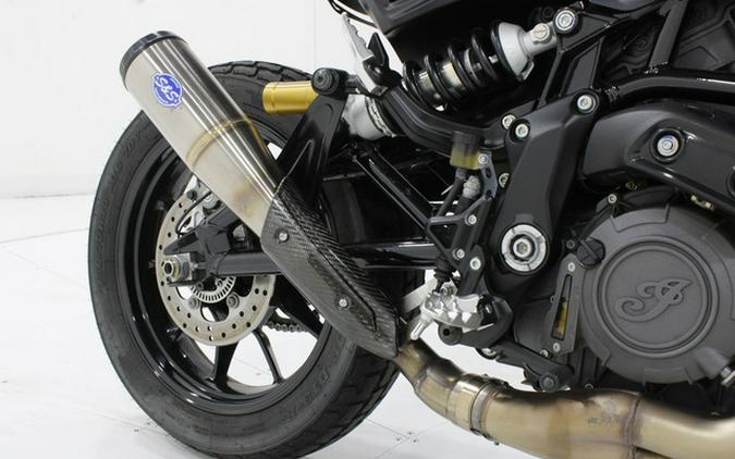 2019 Indian FTR 1200 S Titanium Metallic over Thunder Black Pearl