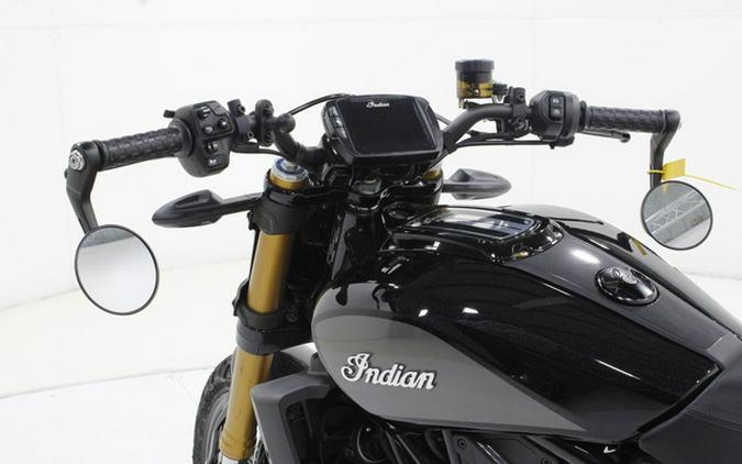 2019 Indian FTR 1200 S Titanium Metallic over Thunder Black Pearl