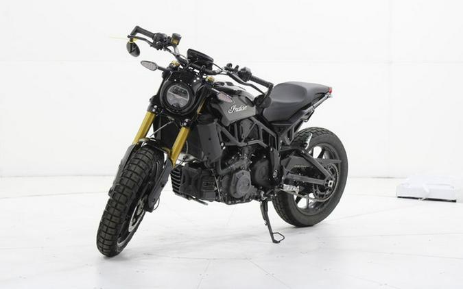 2019 Indian FTR 1200 S Titanium Metallic over Thunder Black Pearl