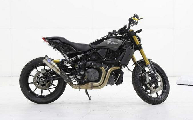 2019 Indian FTR 1200 S Titanium Metallic over Thunder Black Pearl