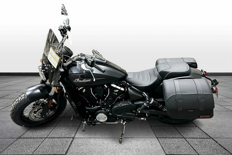 2025 Indian Super Scout Black Smoke With Graphics
