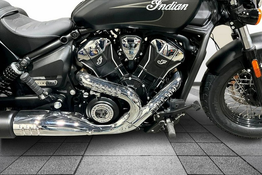 2025 Indian Super Scout Black Smoke With Graphics