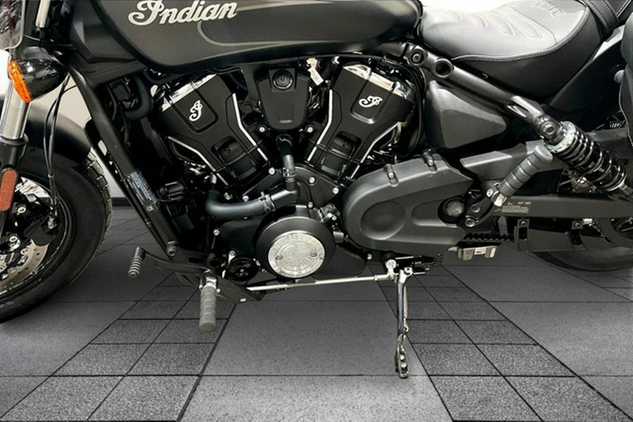 2025 Indian Super Scout Black Smoke With Graphics
