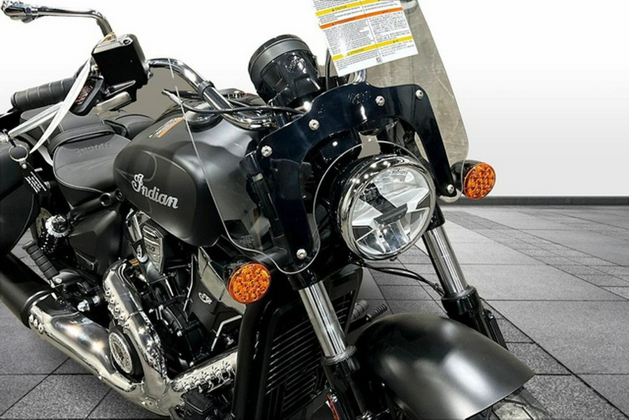 2025 Indian Super Scout Black Smoke With Graphics