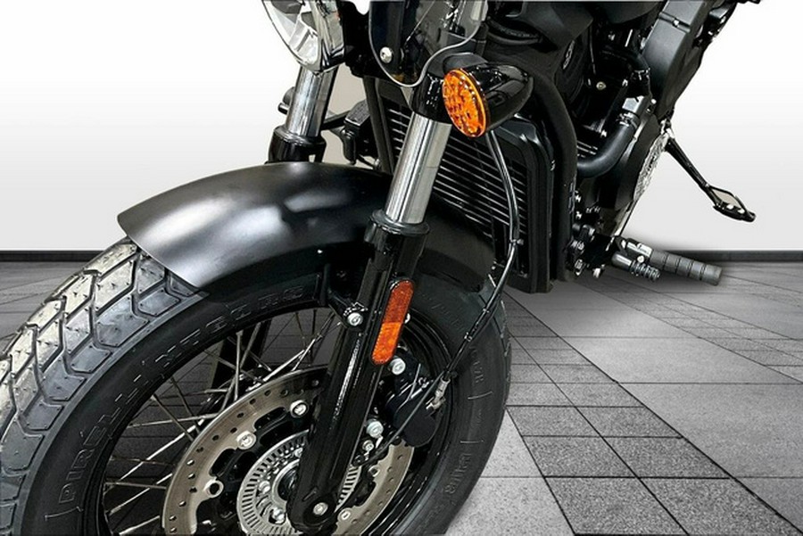 2025 Indian Super Scout Black Smoke With Graphics