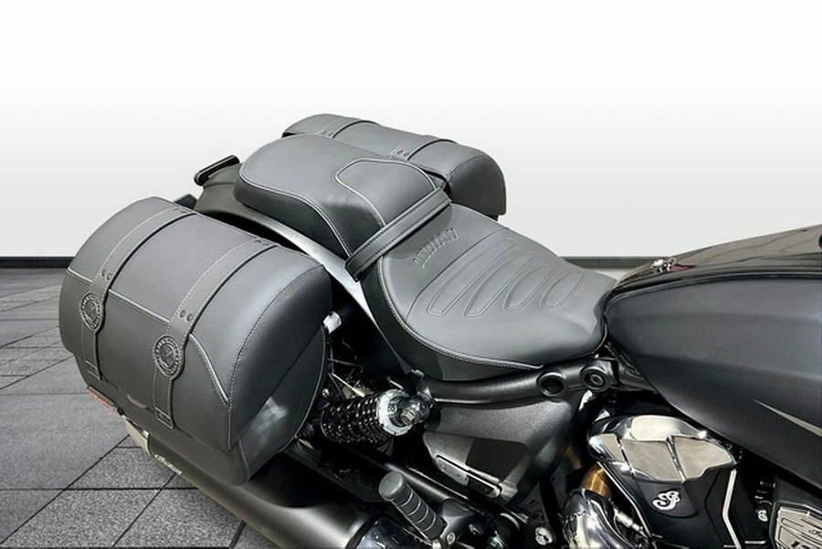2025 Indian Super Scout Black Smoke With Graphics
