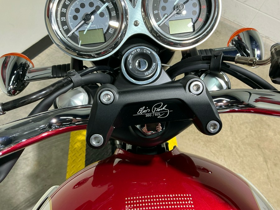 2025 Triumph Bonneville T120 Elvis Presley Limited Edition