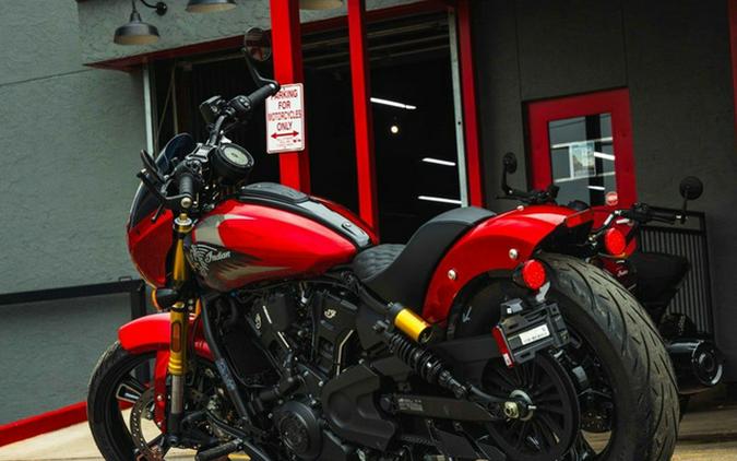 2026 Indian 101 Scout Sunset Red Metallic