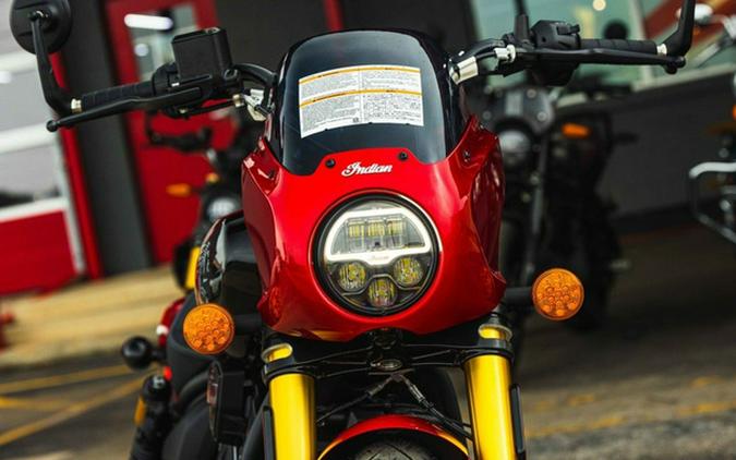 2026 Indian 101 Scout Sunset Red Metallic