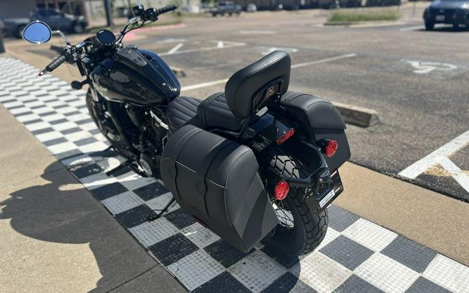 2025 Indian Motorcycle® Super Scout® Black Metallic