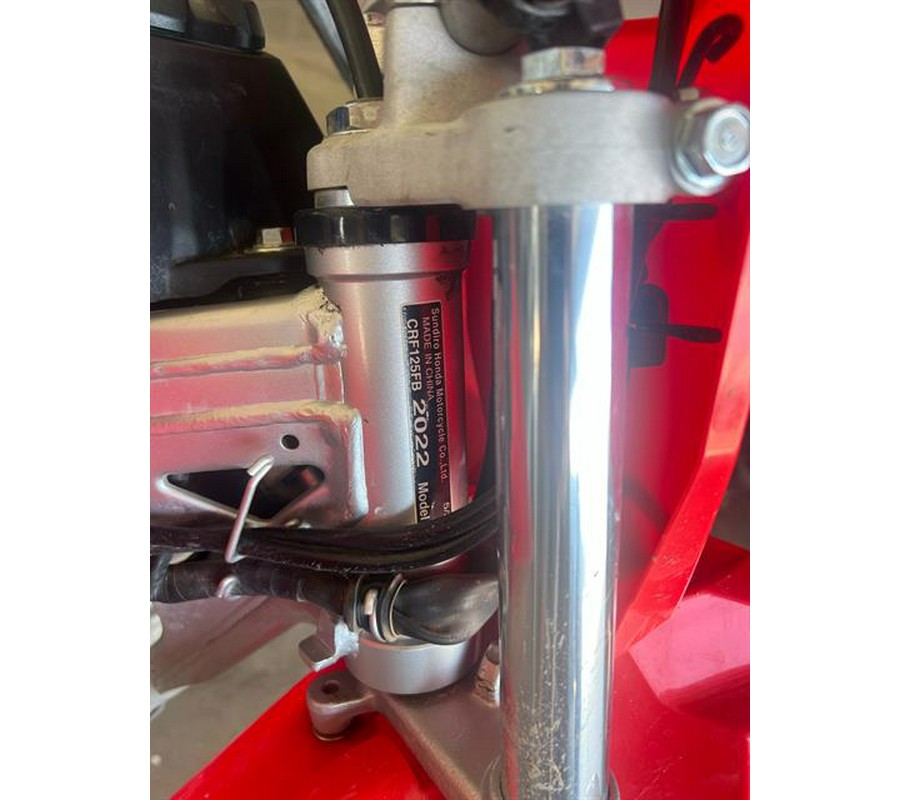 2022 Honda CRF125F (Big Wheel)