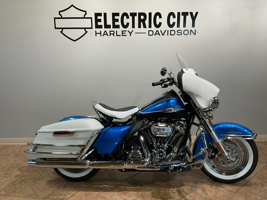 2021 HarleyDavidson®FLH Electra Glide® Revival™ HiFi Blue/Birch White