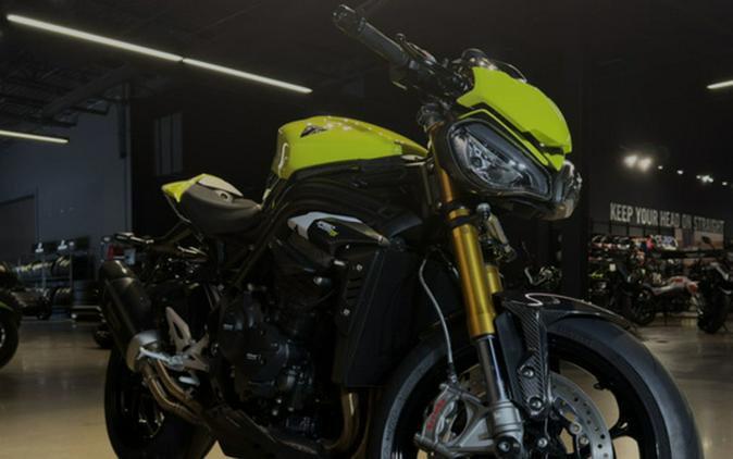 2026 Triumph Speed Triple 1200 RX Triumph Performance Yellow