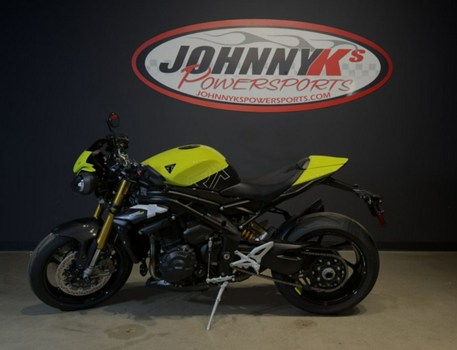 2026 Triumph Speed Triple 1200 RX Triumph Performance Yellow