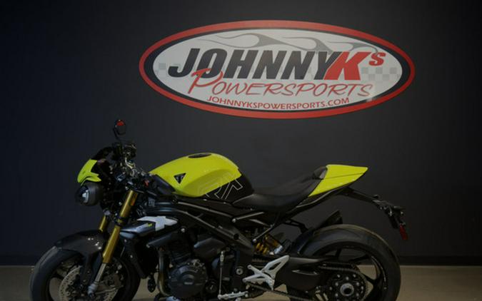 2026 Triumph Speed Triple 1200 RX Triumph Performance Yellow