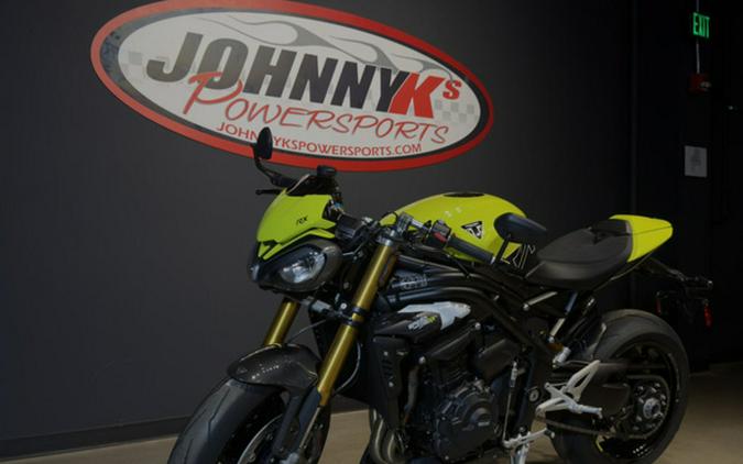 2026 Triumph Speed Triple 1200 RX Triumph Performance Yellow