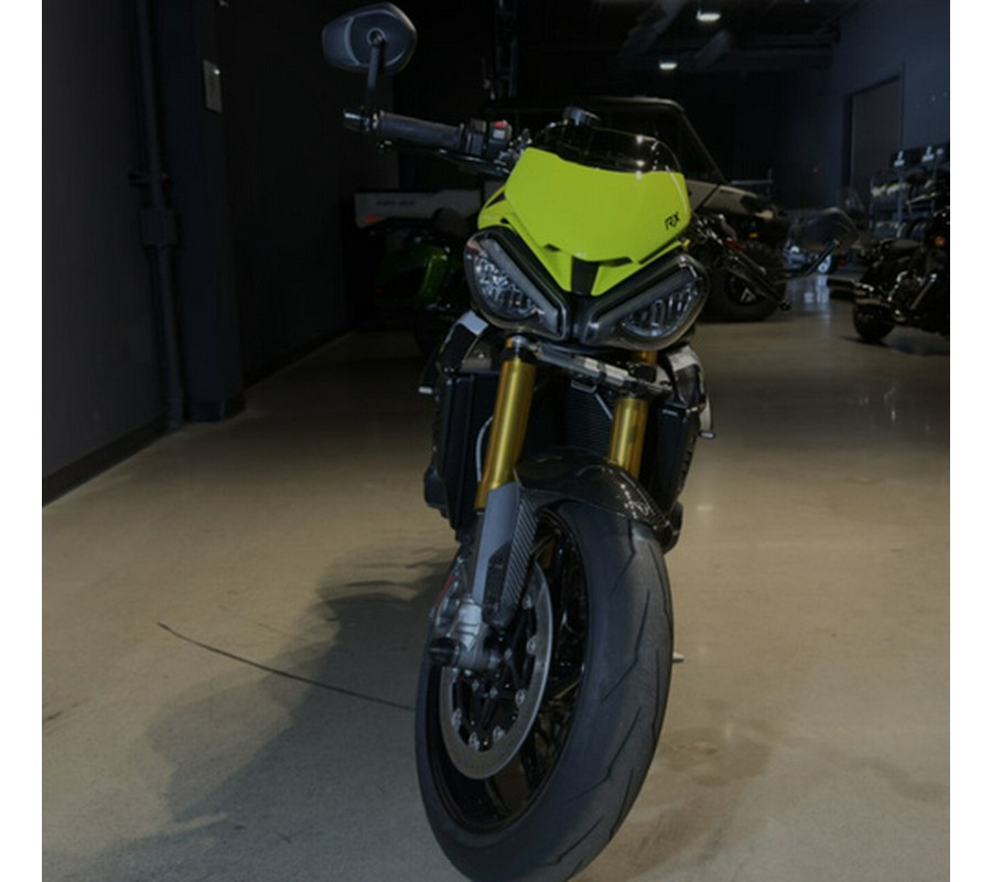 2026 Triumph Speed Triple 1200 RX Triumph Performance Yellow