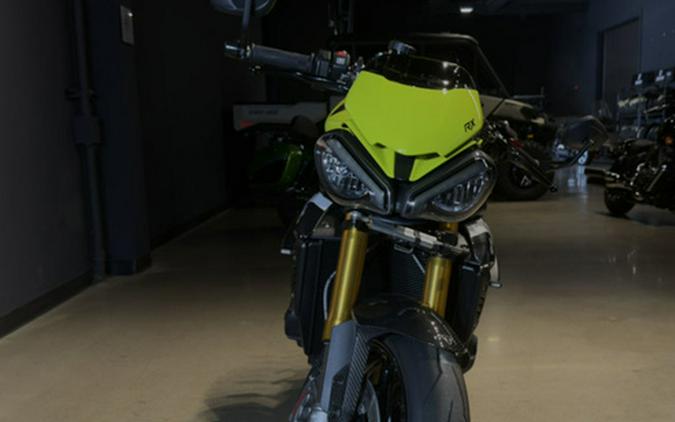 2026 Triumph Speed Triple 1200 RX Triumph Performance Yellow