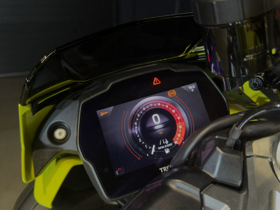 2026 Triumph Speed Triple 1200 RX Triumph Performance Yellow