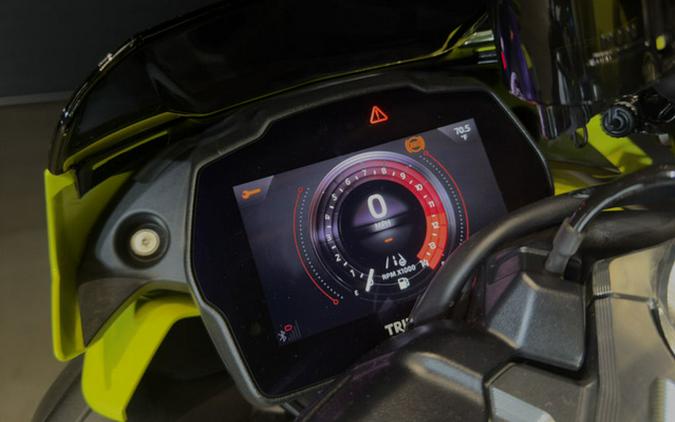 2026 Triumph Speed Triple 1200 RX Triumph Performance Yellow