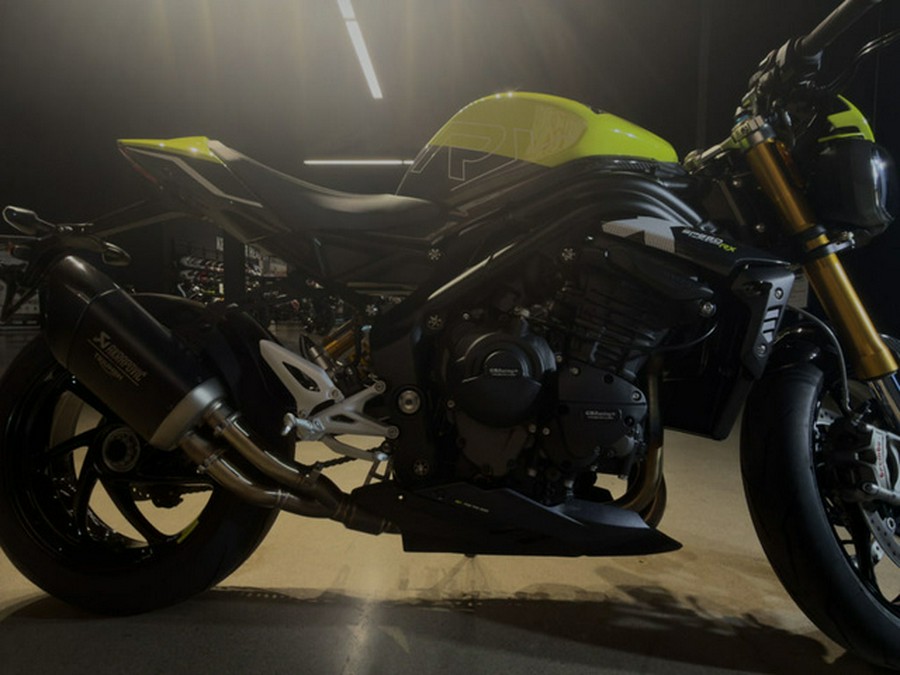 2026 Triumph Speed Triple 1200 RX Triumph Performance Yellow