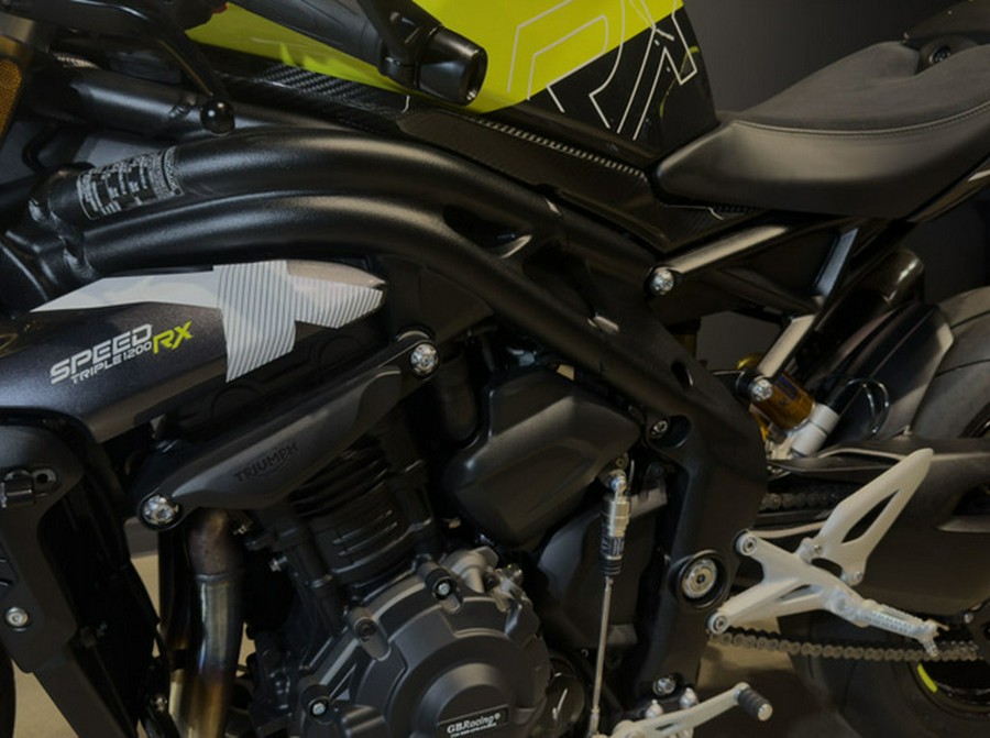 2026 Triumph Speed Triple 1200 RX Triumph Performance Yellow