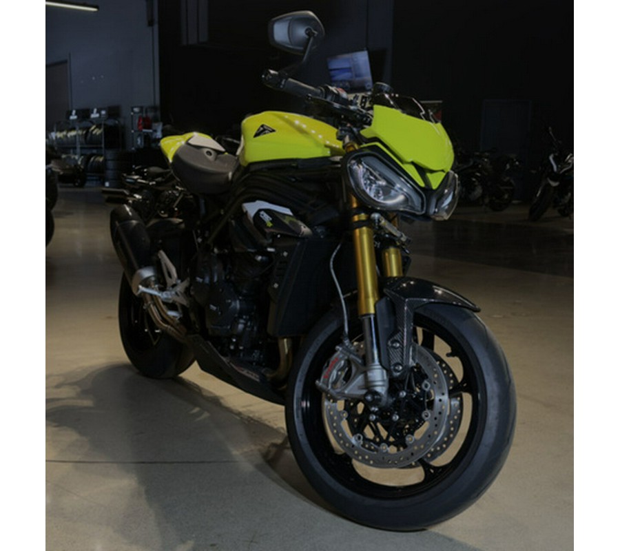 2026 Triumph Speed Triple 1200 RX Triumph Performance Yellow