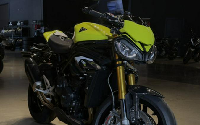 2026 Triumph Speed Triple 1200 RX Triumph Performance Yellow