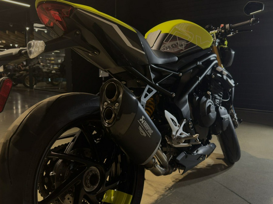 2026 Triumph Speed Triple 1200 RX Triumph Performance Yellow