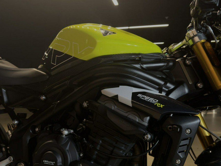 2026 Triumph Speed Triple 1200 RX Triumph Performance Yellow