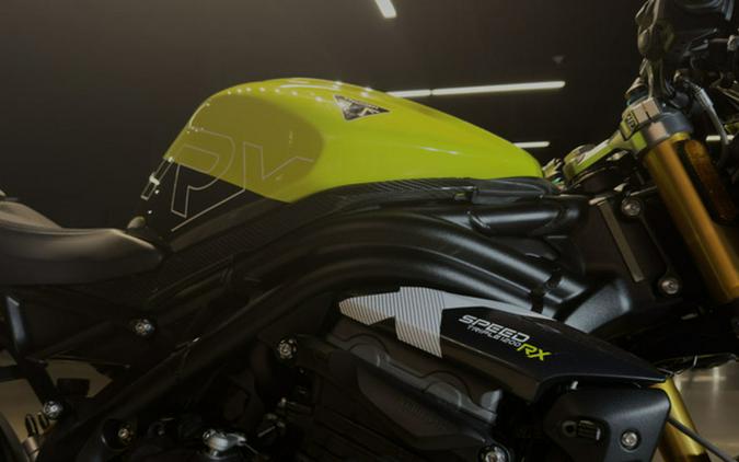 2026 Triumph Speed Triple 1200 RX Triumph Performance Yellow