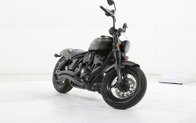 2022 Indian Chief Bobber Dark Horse Sagebrush Smoke