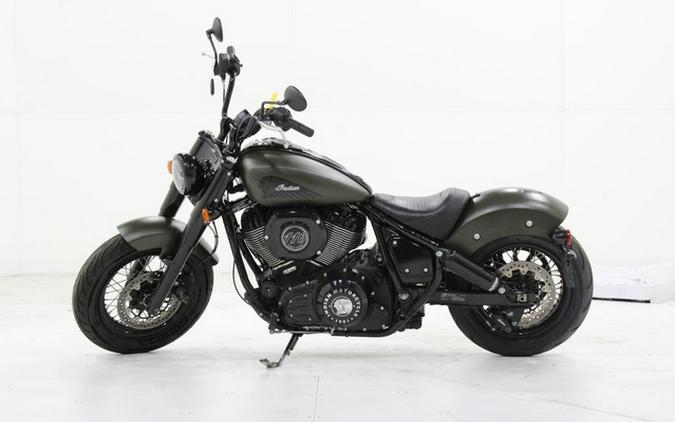 2022 Indian Chief Bobber Dark Horse Sagebrush Smoke