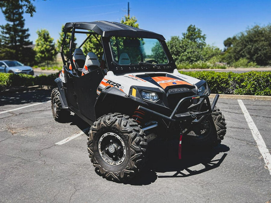 2012 Polaris® Ranger RZR® 4 800 EPS White/Orange Madness