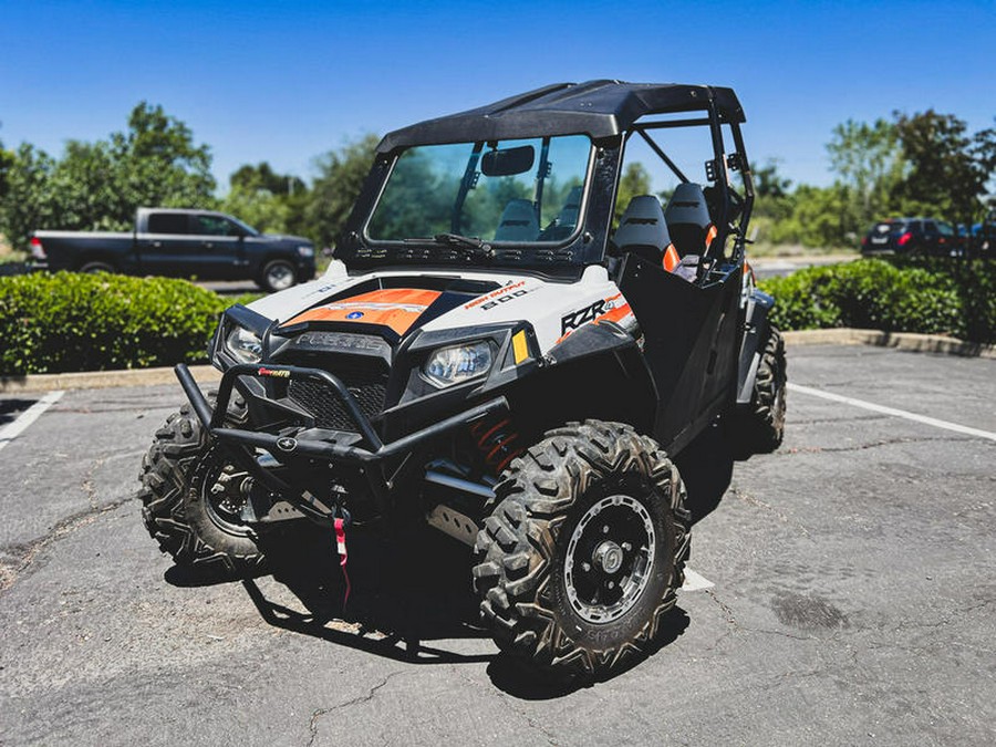 2012 Polaris® Ranger RZR® 4 800 EPS White/Orange Madness