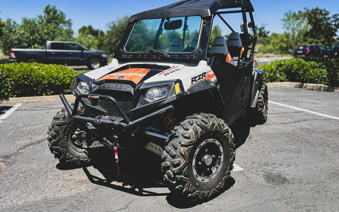 2012 Polaris® Ranger RZR® 4 800 EPS White/Orange Madness